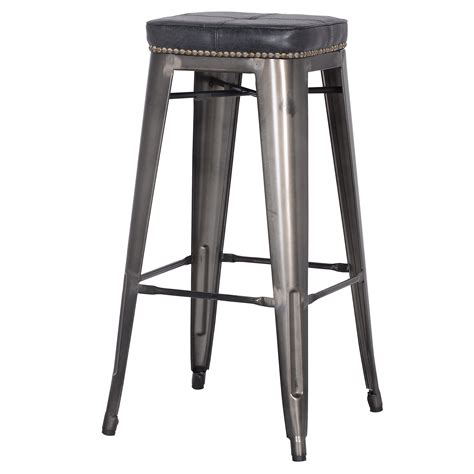 metal backless counter stools